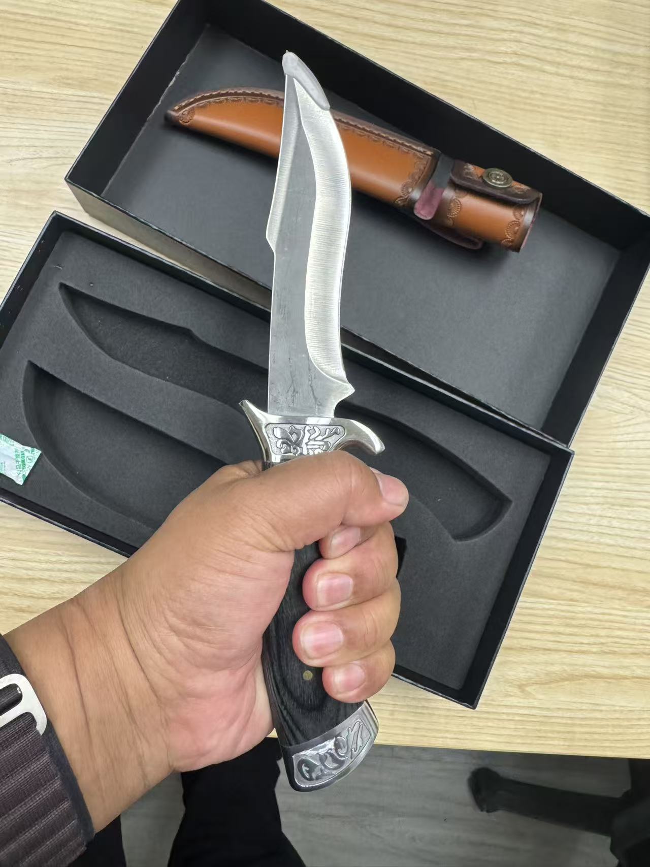 TerrainX "Ridgeback" Heritage Hunting Knife