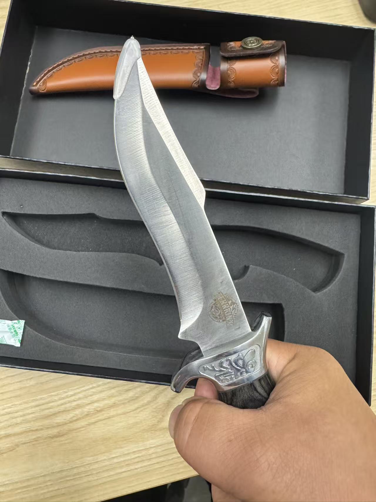 TerrainX "Ridgeback" Heritage Hunting Knife